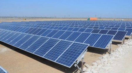 Suraxanı Günəş Elektrik Stansiyasının açılışı olub