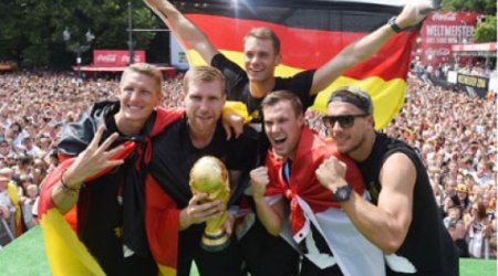 Almanlar Dünya Kubokunu zədələdilər