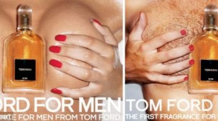 Images show female models in campaigns replaced with men - PHOTO