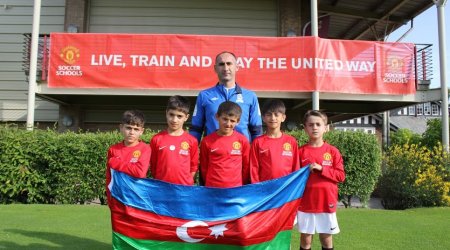 “Manchester United” Summer Soccer School winners are in Old Trafford - PHOTO