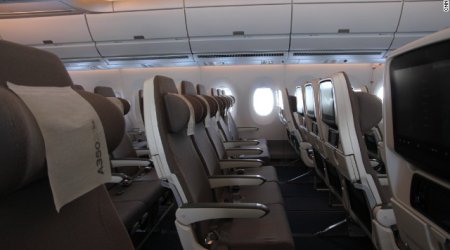 On board the world's newest passenger jet - PHOTO