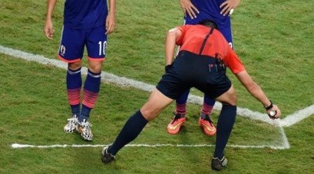 Vanishing spray paint approved for UEFA games