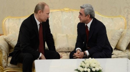 Sarkisyan Putinə Azərbaycandan şikayətçi oldu