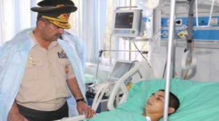 Defense Minister meets with wounded servicemen - PHOTO