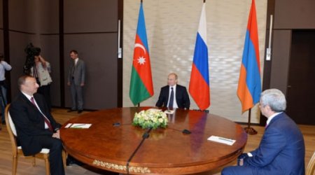 Prezidentlərin görüşü oldu - FOTOLAR