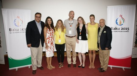 Baku-2015 officials attend closing ceremony of European Youth Session PHOTO