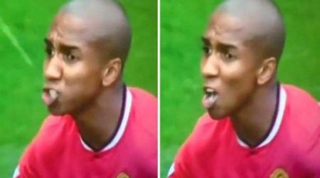 Poor Ashley Young swallows bird POO