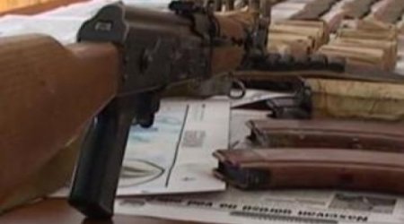 Azerbaijan collects weapons and ammunition available for combat from schools