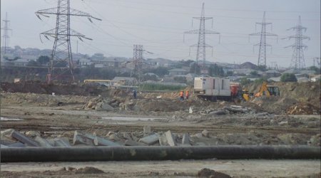 Bakı Olimpiya Stadionunun tikintisi sürətləndirilib - FOTOLAR