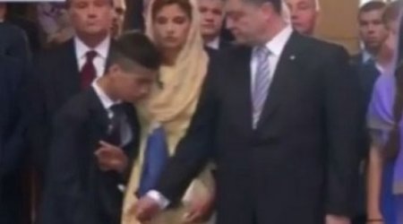 Prezident oğlunun ürəyi getdi - VİDEO