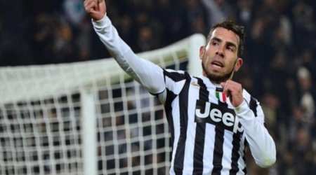 Tevez joins Pirlo and Vidal on Juventus injured list