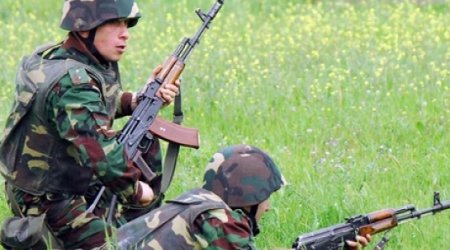 Silahlı Qüvvələrimiz irimiqyaslı təlimlər keçirir - FOTOLAR