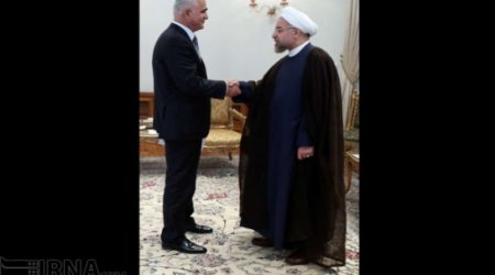 Azeri economy minister visits Iran