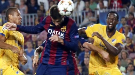 Barcelona 1 - 0 Apoel Nic