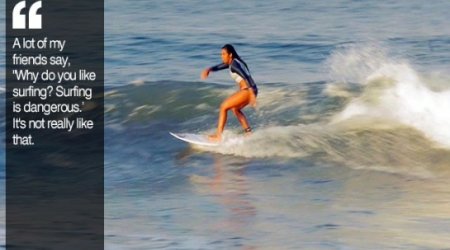 Diah Rahayu: Bali's pioneer female surfer - PHOTO