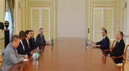 Aliyev meets US energy envoy in Baku