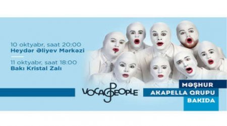 В Баку впервые выступит знаменитая группа "Voca People"