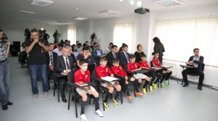 MU Soccer School supported by AFFA and Bakcell launched in Baku - PHOTO