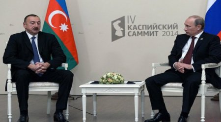 İlham Əliyevlə Vladimir Putin arasında görüş keçirildi