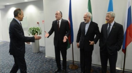 Azeri, Iranian leaders arrive in Russia for Caspian summit