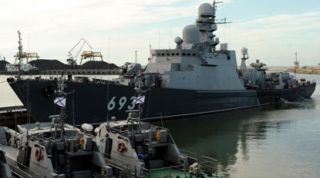 Russian navy ships to visit ports in Azerbaijan, Iran, Kazakhstan