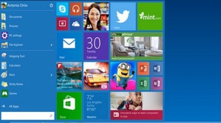 Microsoft unveils Windows 10 system with Start Menu