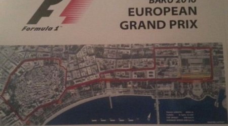 Ecclestone unveils Azerbaijan circuit layout