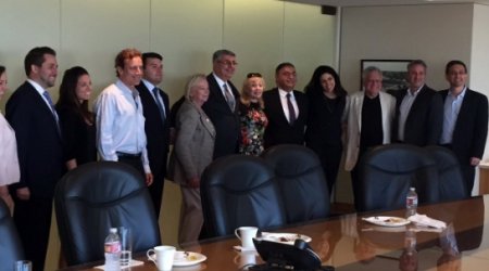 Asim Mollazade meets with AIPAC leadership