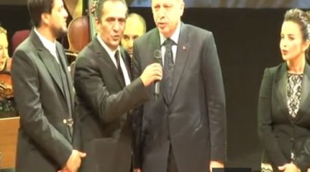 Ərdoğan mahnı oxudu - VİDEO