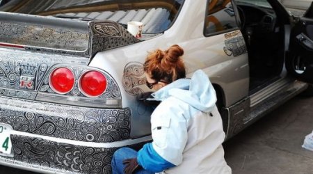 Would you let somebody draw on your car with a sharpie? - PHOTO
