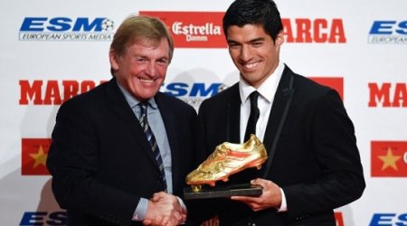 Suarez dedicates Golden Shoe award to former Liverpool