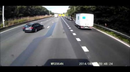 Driver survives the most deadly of crashes - VIDEO
