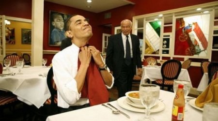 Obamanın hesabını arvadı ödədi