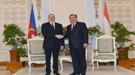 President Aliyev wraps up official visit to Tajikistan