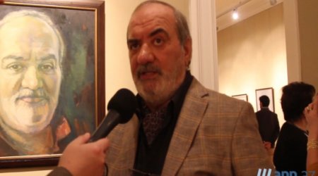 В Баку прошла выставка  художника Арифа Алескерова - ВИДЕО ANN TV