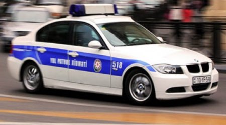 Yol polisi sürücünü niyə söydü? - VİDEO