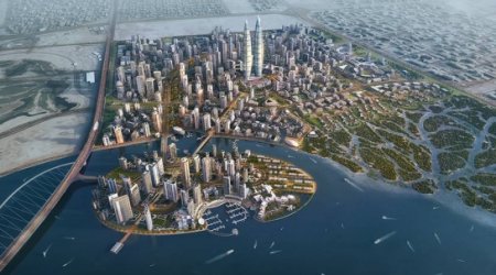 The world's tallest twin towers planned for Dubai