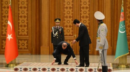 Ərdoğan Türkmənistan prezidentini belə çaşdırdı - FOTO