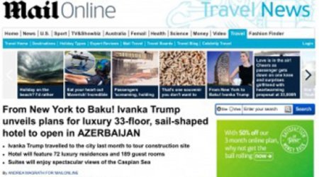 “Daily Mail” qəzeti Bakıdan yazdı