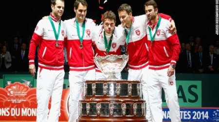 Roger Federer, Switzerland win first Davis Cup tennis title