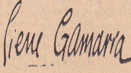 Pyer Qamara. "Onezimin ixtirası" (Hekayə)