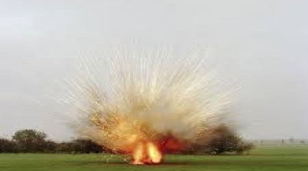 Azeri serviceman injured in landmine blast