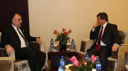 Azeri, Turkish foreign ministers meet in Tehran