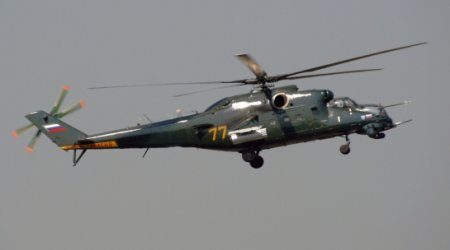 Russia delivers Mi-35M military choppers to Azerbaijan