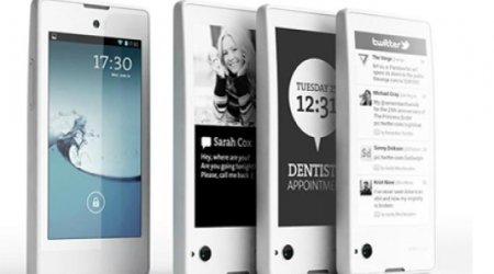 Two-screen phone with e-ink launched