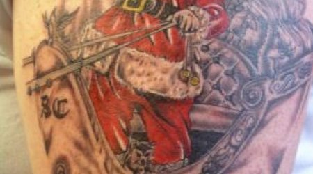 Every day is Christmas for these inked individuals - PHOTO