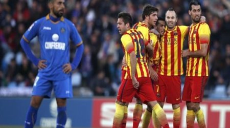 Barcelona come from two down to hammer Getafe