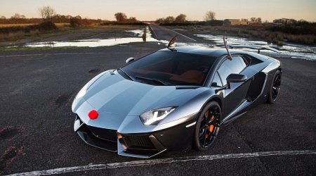 Christmas dinner is roasted using a Lamborghini - PHOTO+VIDEO
