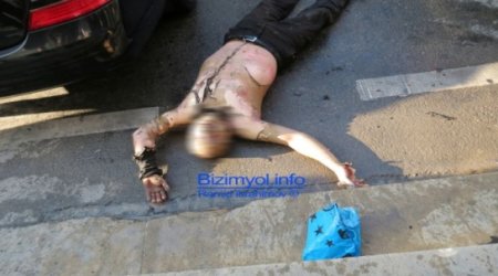Self-immolation in central Baku - VIDEO