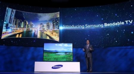 Samsung unveils its Bendable TV